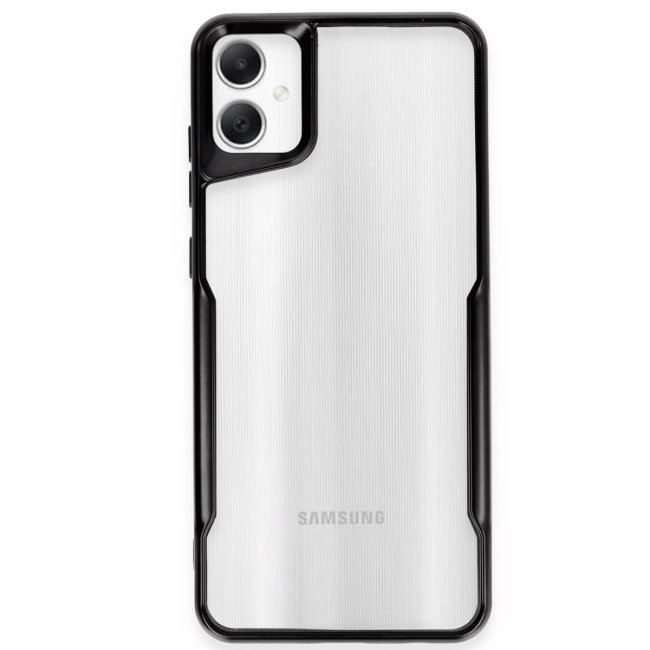 Samsung Galaxy A05 Kılıf Boyi Silikon Kapak - Siyah