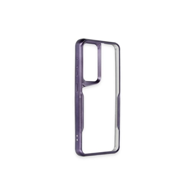 Samsung Galaxy A15 4g Kılıf Boyi Silikon Kapak - Derin Mor