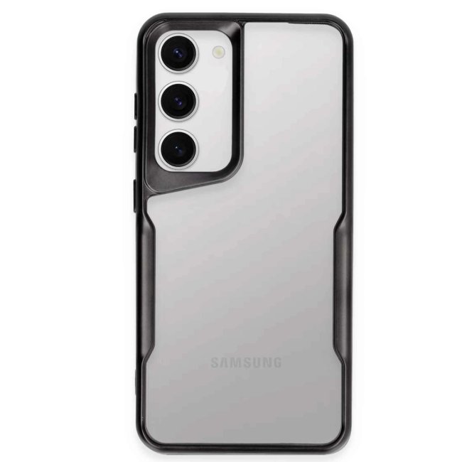 Samsung Galaxy S23 Kılıf Boyi Silikon Kapak - Siyah