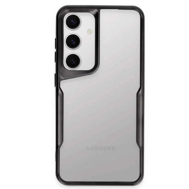 Samsung Galaxy S24 Kılıf Boyi Silikon Kapak - Siyah
