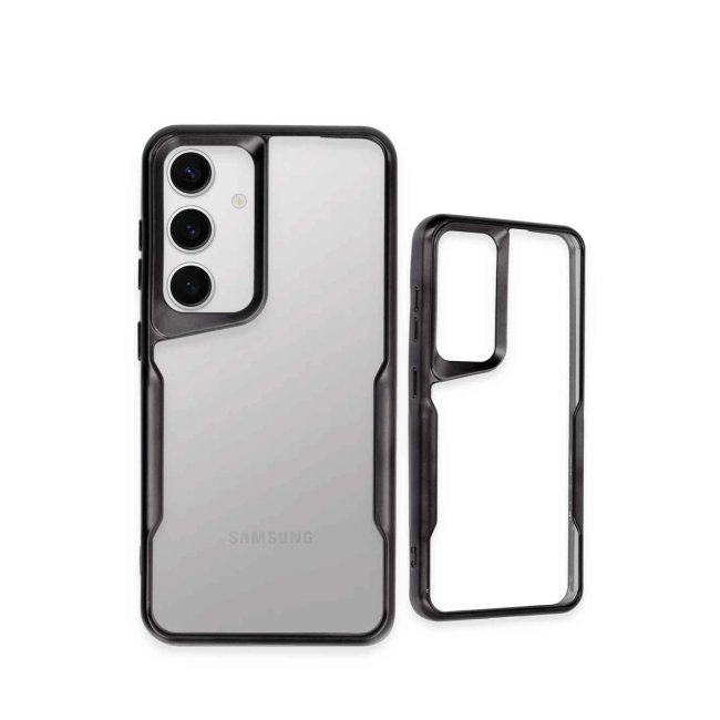 Samsung Galaxy S24 Kılıf Boyi Silikon Kapak - Derin Mor