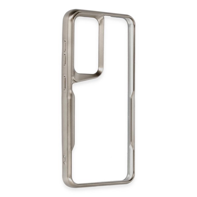 Samsung Galaxy S24 Kılıf Boyi Silikon Kapak - Titan Gri