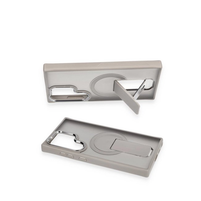 Samsung Galaxy S23 Ultra Tork Magsafe Standlı Kapak - Derin Mor