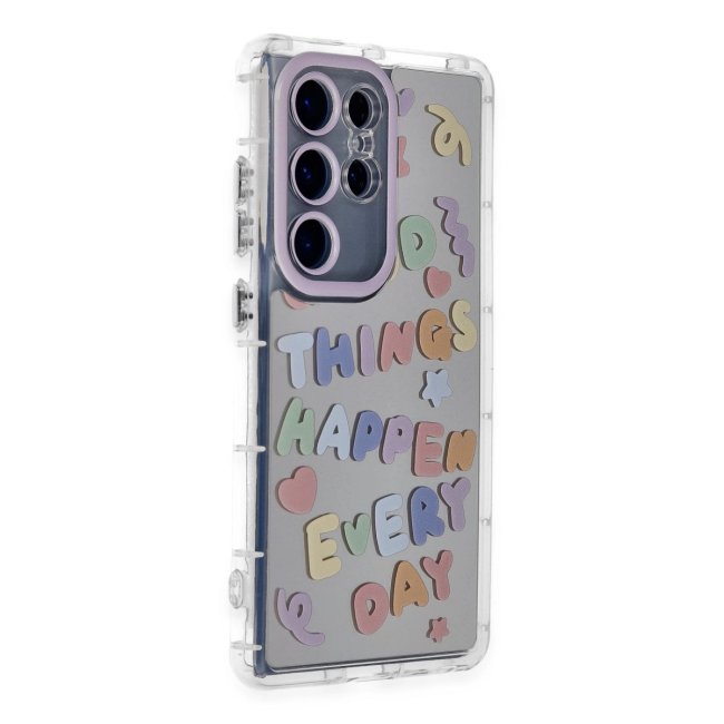 Samsung Galaxy S24 Ultra Kılıf Reflexion Desenli Kapak - Desen 7