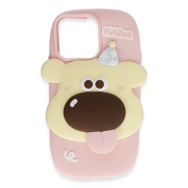 İphone 15 Pro Max Kılıf Poky Karakter Silikon Kapak - Desen 6