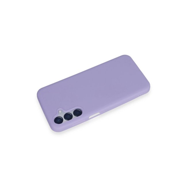 Samsung Galaxy M15 Kılıf First Silikon - Lila