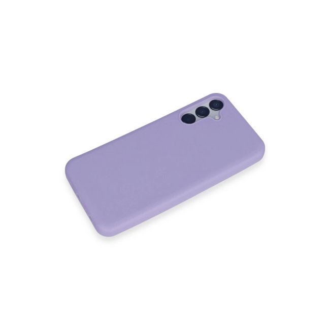 Samsung Galaxy M15 Kılıf First Silikon - Lila