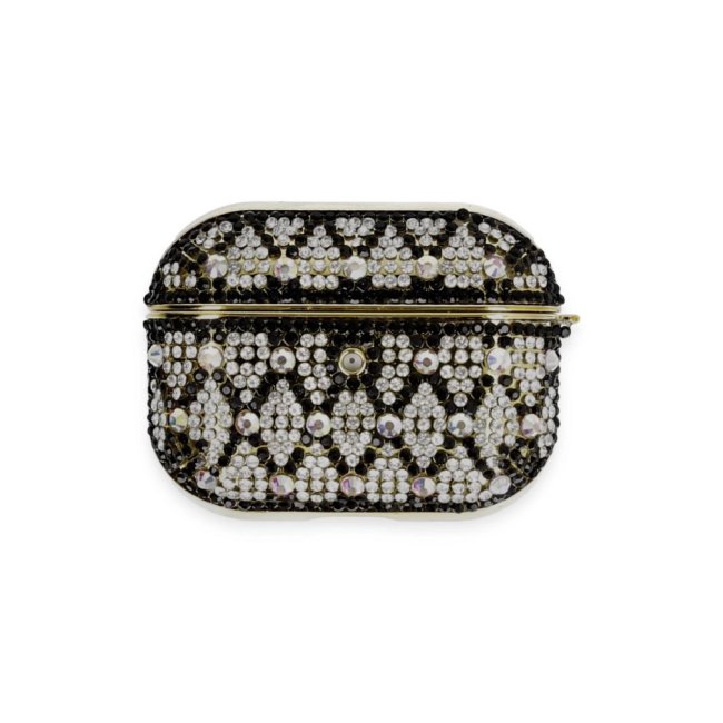 Airpods Pro 2 (2.nesil) Klor Taşlı Kılıf - Desen 2