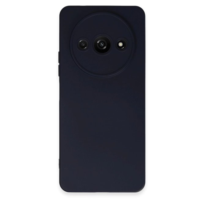 Xiaomi Redmi A3 4g Kılıf Nano İçi Kadife Silikon - Lacivert
