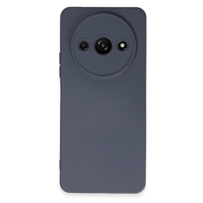 Xiaomi Redmi A3 4g Kılıf Nano İçi Kadife Silikon - Gri