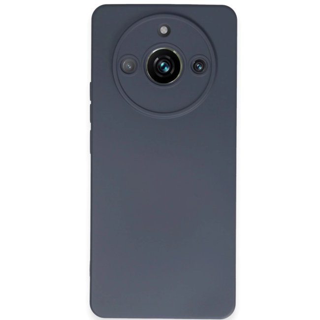 Realme 11 Pro Kılıf Nano İçi Kadife Silikon - Gri