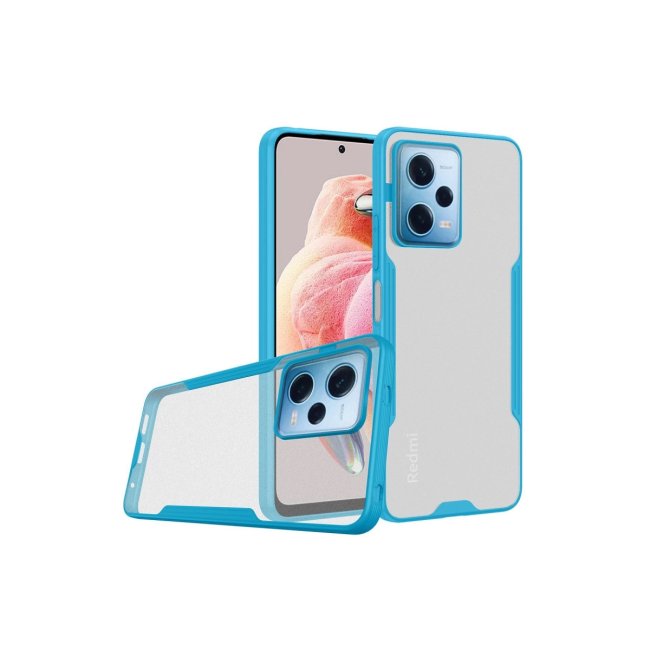 Xiaomi Redmi Note 12 5g Kılıf Platin Silikon - Mavi