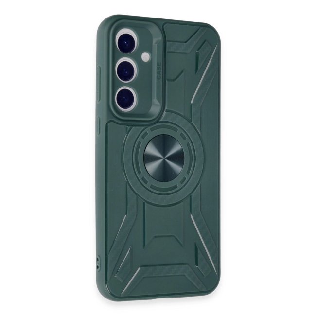 Samsung Galaxy A05s Kılıf Lincoln Silikon - Koyu Yeşil