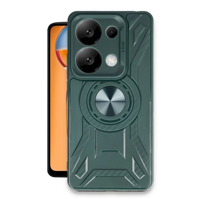 Xiaomi Redmi Note 13 Pro 5g Kılıf Lincoln Silikon - Koyu Yeşil