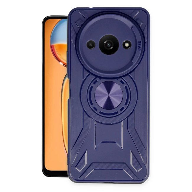 Xiaomi Redmi A3 4g Kılıf Lincoln Silikon - Lacivert