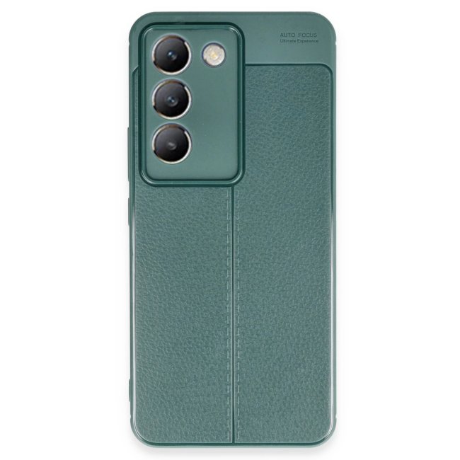 Vivo V30 Lite 4g Kılıf Auto Focus Kapak - Koyu Yeşil