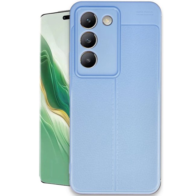 Vivo V30 Lite 4g Kılıf Auto Focus Kapak - Mavi