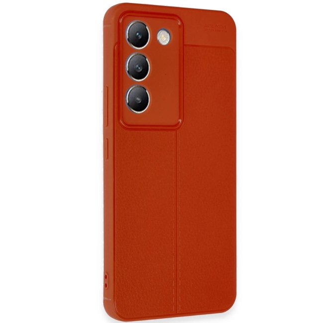 Vivo V30 Lite 4g Kılıf Auto Focus Kapak - Kırmızı