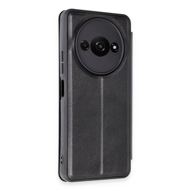 Xiaomi Redmi A3 4g Kılıf Flip Cover - Siyah
