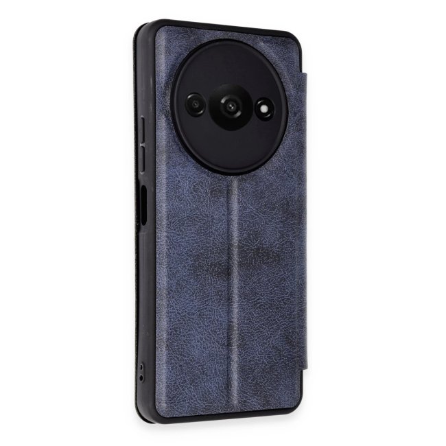 Xiaomi Redmi A3 4g Kılıf Flip Cover - Lacivert