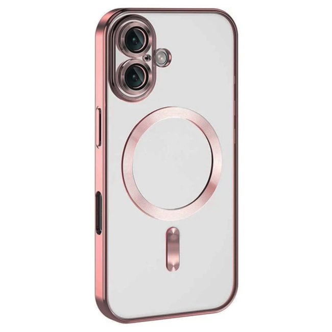 İphone 16 Kılıf Kross Magneticsafe Kapak - Pembe