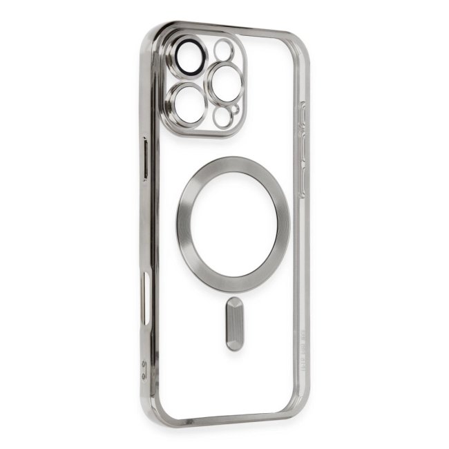 İphone 16 Pro Kılıf Kross Magneticsafe Kapak - Titan Gri