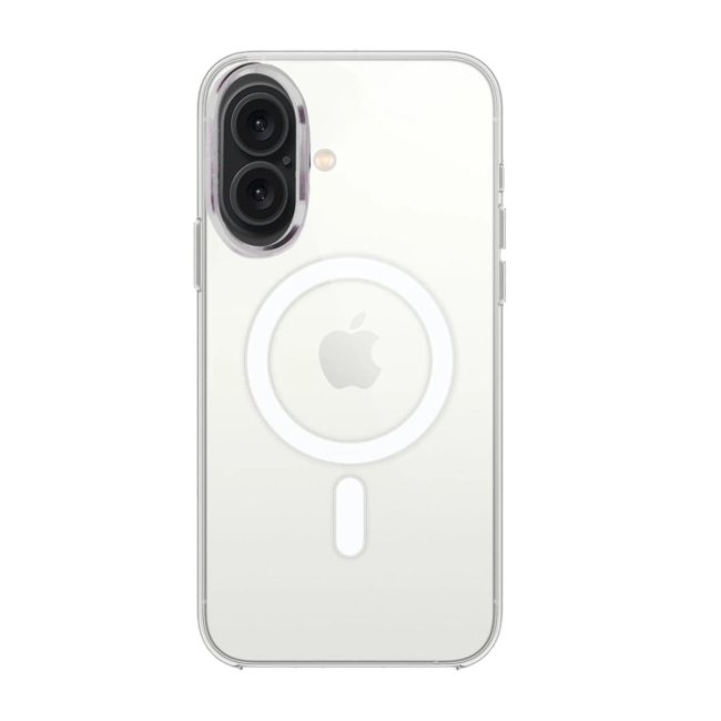 İphone 16 Kılıf Pc Real Magsafe Kapak - Şeffaf