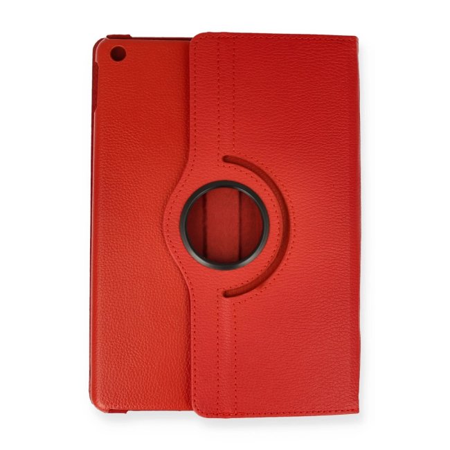 İpad Pro 11 (2024) Kılıf 360 Tablet Deri Kılıf - Kırmızı