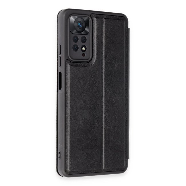 Xiaomi Redmi Note 12 Pro 4g Kılıf Flip Cover - Siyah