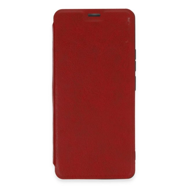 Xiaomi Redmi Note 13 4g Kılıf Flip Cover - Kırmızı