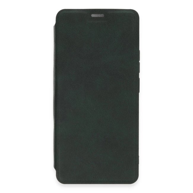 Xiaomi Redmi Note 13 4g Kılıf Flip Cover - Koyu Yeşil