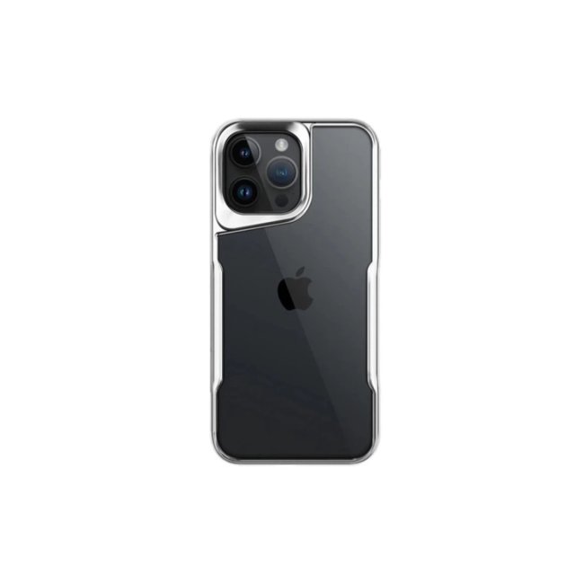 İphone 16 Pro Kılıf Boyi Silikon Kapak - Gümüş