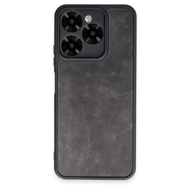 General Mobile Era 50 Kılıf Aras Deri Kapak - Siyah