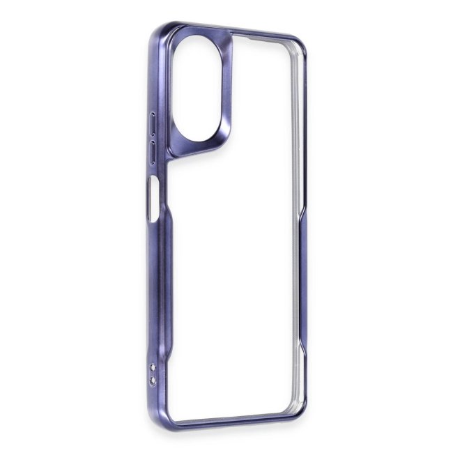 Realme 12 Lite Kılıf Boyi Silikon Kapak - Lacivert