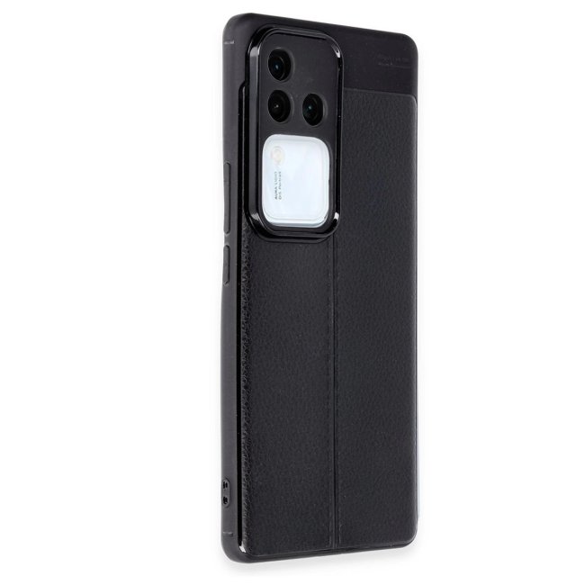 Vivo V30 5g Kılıf Auto Focus Kapak - Siyah