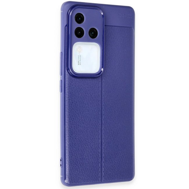 Vivo V30 5g Kılıf Auto Focus Kapak - Lacivert