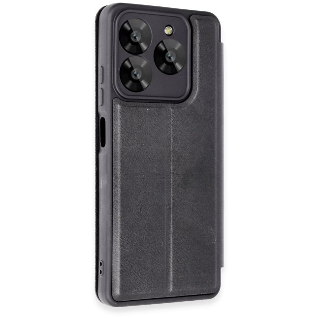 General Mobile Era 50 Kılıf Flip Cover - Siyah