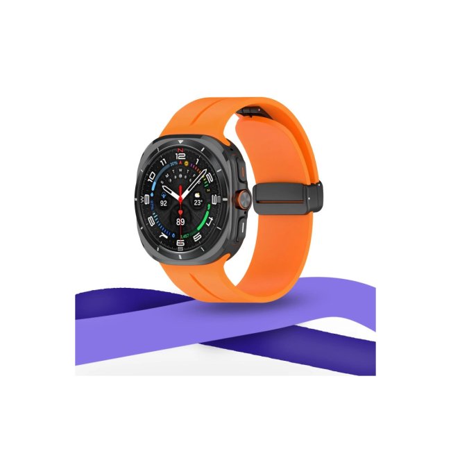 Watch 7 Ultra Kr418 Tender Silikon Kordon - Gri