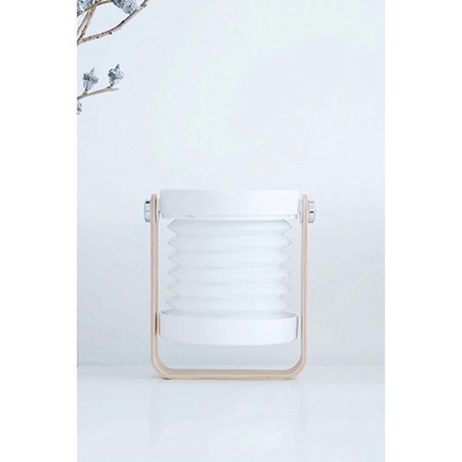 Jp-dld Kamp Lambası Görünümlü Dekoratif Gece Lambası - Beyaz