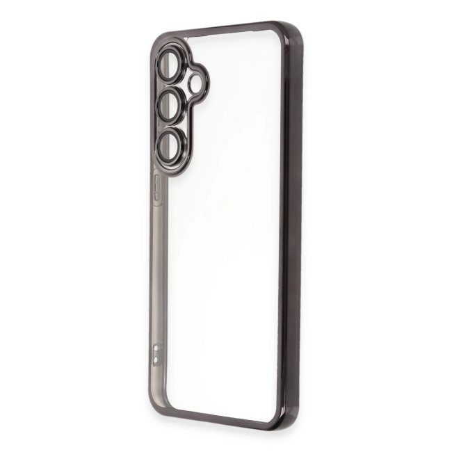 Samsung Galaxy S24 Fe Kılıf Razer Lensli Silikon - Siyah