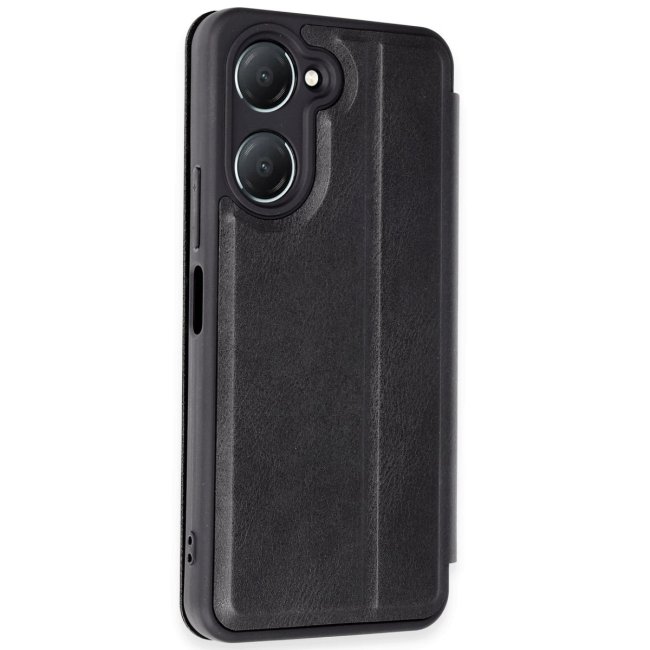Vivo Y18 Kılıf Flip Cover - Siyah