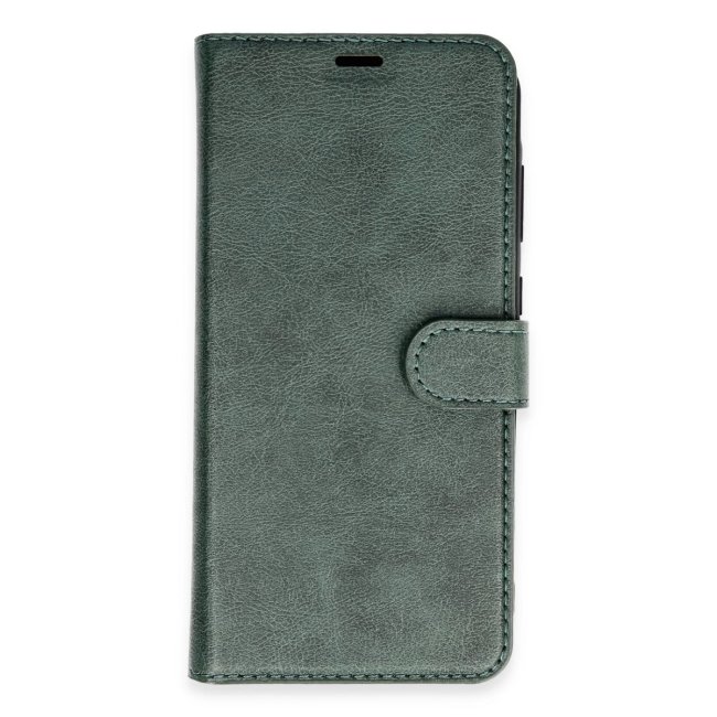 Samsung Galaxy M15 Kılıf Trend S Plus Kapaklı Kılıf - Yeşil