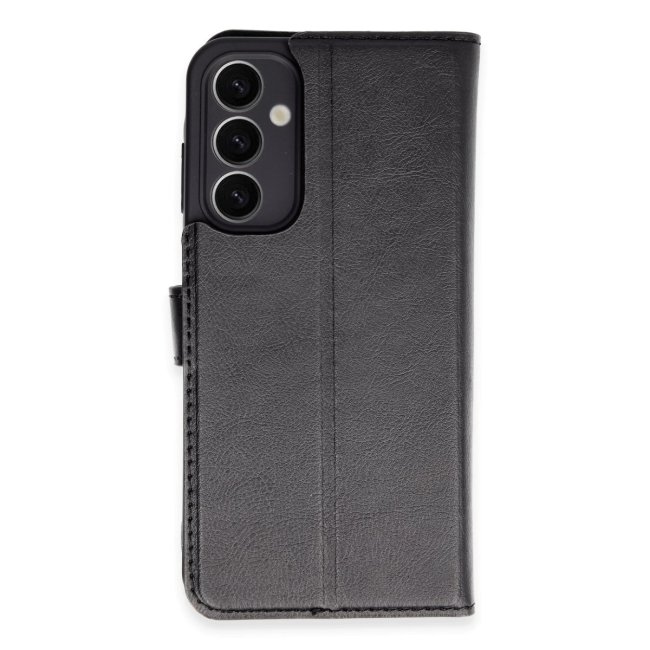 Samsung Galaxy A25 5g Kılıf Trend S Plus Kapaklı Kılıf - Siyah