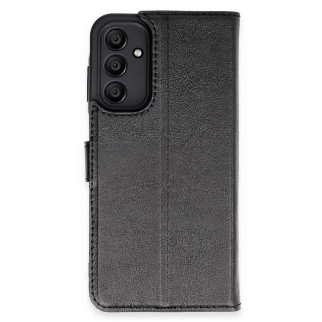 Samsung Galaxy A55 5g Kılıf Trend S Plus Kapaklı Kılıf - Siyah