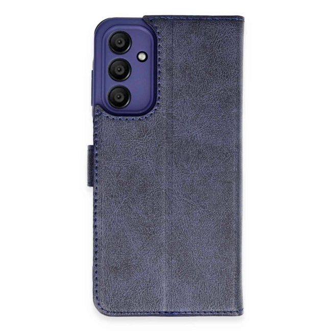 Samsung Galaxy A55 5g Kılıf Trend S Plus Kapaklı Kılıf - Lacivert