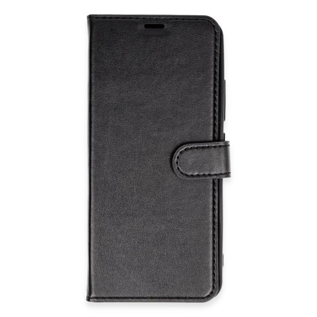 Xiaomi Redmi 13c Kılıf Trend S Plus Kapaklı Kılıf - Siyah