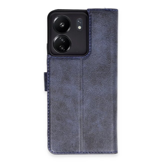 Xiaomi Redmi 13c Kılıf Trend S Plus Kapaklı Kılıf - Lacivert