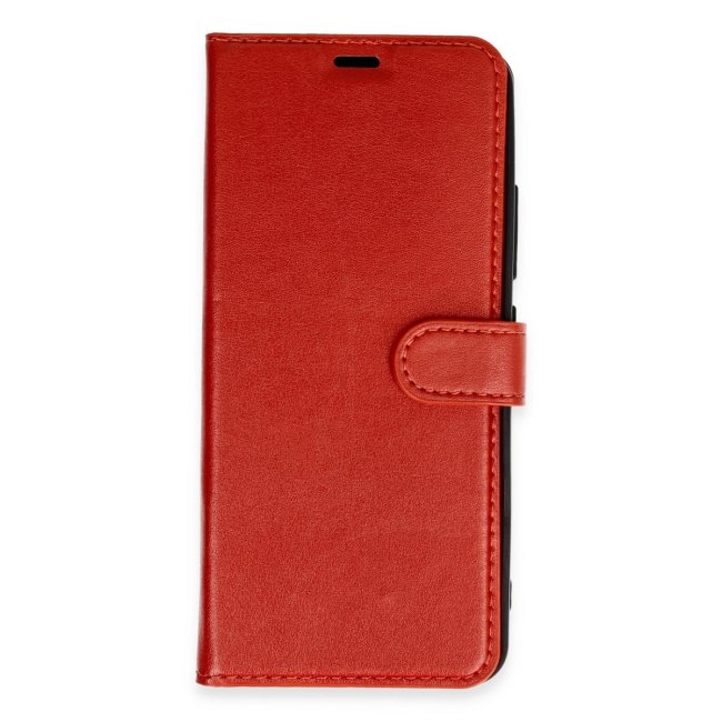 Xiaomi Redmi A3 4g Kılıf Trend S Plus Kapaklı Kılıf - Kırmızı