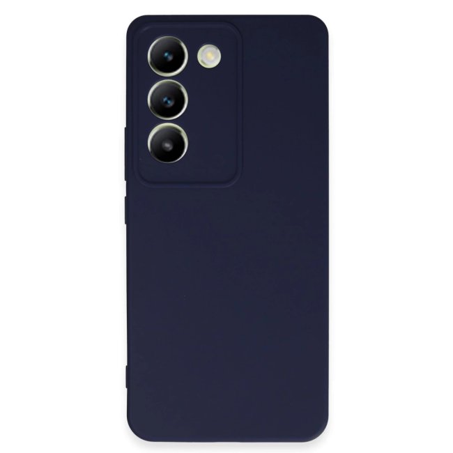 Vivo V30 Lite 4g Kılıf First Silikon - Lacivert