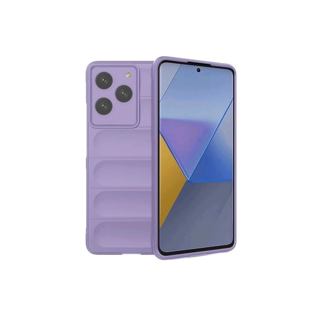 General Mobile Era 50 Kılıf Optimum Silikon - Lila